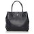 Borsa a mano in pelle nera Executive Cerf Chanel Nero