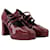 Carel Pigalle Babies in Burgundy Patent Leather Red Dark red  ref.586938