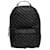 Autre Marque Versace Jeans Couture Allover Print Logo Backpack Black Plastic Polyurethane  ref.587060
