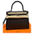 Kelly Hermès Handbags Black Leather  ref.587289