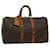 Louis Vuitton Keepall 45 Brown Cloth  ref.587322