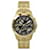 Autre Marque Versus Versace Chrono Lion Bracelet Watch Golden Metallic  ref.587334