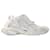 Balenciaga Runner Sneakers aus weißem Leder  ref.587370