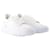Alexander Mcqueen Court Sneakers in White Leather and White Heel  ref.587385