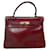 Kelly Hermès Handbags Red Leather  ref.588031