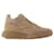 Alexander Mcqueen Sneaker High in Beige Leather  ref.588081
