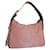 Fendi mini bolsa bolsa monograma rosa Couro Lona  ref.588281