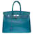 Hermès Hermes Birkin handbag 35 cm in blue Togo leather Jeans  ref.588359