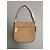 Borsa Coach in pelle martellata e scamosciata beige Marrone Taupe - vista 8