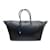 Hermès HERMES PARIS BOMBAY TRAVEL BAG 50 cm 2007 BLACK EPSOM LEATHER HAND BAG  ref.588482
