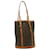 Louis Vuitton Bucket Brown Cloth  ref.588574