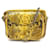 CLARIS VIROT CHARLY HANDBAG IN YELLOW PYTHON LEATHER CROSSBODY HAND BAG Exotic leather  ref.588617