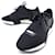 NEW BALENCIAGA RUNNERS SNEAKERS SHOES 37 BLACK LEATHER SHOES  ref.588621