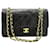 Chanel Timeless Black Leather  ref.588633