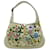 Gucci White Flora New Jackie Canvas Shoulder Bag Multiple colors Cream Leather Cloth Pony-style calfskin Cloth  ref.588647