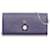 Portefeuille en cuir violet Fendi sur chaîne Veau façon poulain  ref.588697