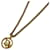 [Usato] Christian Dior Ciondolo per collana con logo a cerchio Christian Dior D'oro Placcato in oro  ref.588789
