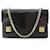 Hermès VINTAGE HERMES PIANO HANDBAG IN BLACK CROCODILE LEATHER BAG PURSE Exotic leather  ref.589029