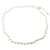 NEW CHANEL NECKLACE GLASS BEADS & GOLDEN METAL 60CM NEW PEARLS NECKLACE Silvery  ref.589051