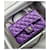 Chanel mini classic top handle bag Purple Leather  ref.589055