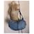 Autre Marque Borbonese borsa tracolla tote bag Blu chiaro - vista 3
