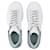Alexander Mcqueen Sneakers oversize in Pelle Argento e Bianca Multicolore  ref.589240