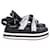 MCQ by Alexander Mcqueen Dimension Platform Sandals In Black Leather  ref.589292