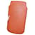 Louis Vuitton Iphone Fall Orange Leder  ref.589313