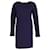 Missoni Long Sleeve Cut Out Dress in Navy Blue Viscose Cellulose fibre  ref.589318