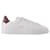 Golden Goose Deluxe Brand Pure Star Sneakers - Golden Goose -  White/Burgundy - Leather  ref.589342