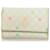 Porte-clés Gucci White GG Supreme Star Toile Tissu Blanc Multicolore  ref.589399