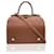 Hermès Hermes Vintage Tan Leather Sac Mallette Satchel Bag with Studs Beige  ref.589568