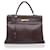Hermès Hermes Vintage Brown Leather Kelly 35 Retourne Bag Handbag  ref.589569