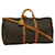 Louis Vuitton Keepall 60 Brown Cloth  ref.589644
