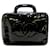 Chanel Black Patent Leather Vanity Bag  ref.589951