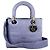 Dior Viola Media Tela Cannage Lady D Lite Porpora