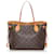Louis Vuitton Brown Monogram Neverfull PM Leather Cloth  ref.590178