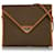 Yves Saint Laurent YSL Brown Woven Flap Crossbody Bag Light brown Leather Plastic Pony-style calfskin  ref.590238
