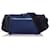 Balenciaga Sac ceinture en toile bleu marine Neo Lift Cuir Veau façon poulain Tissu Noir  ref.590292