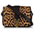 Yves Saint Laurent YSL Brown Cabas Chyc Ligne Pony Hair Crossbody Bag Black Light brown Leather Pony-style calfskin  ref.590322