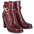Botines Mulberry Dorset en Piel Burdeos - vista 3