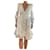 ZIMMERMANN Suraya Cutout Ruffled Crochet-trimmed Swiss-dot Silk Mido dress White  ref.590586