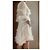 ZIMMERMANN Suraya Mido-Seidenkleid mit gerüschtem Häkelbesatz und Schweizer Punkten Weiß - Ansicht 5