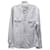 Gucci Blumen-Langarmhemd aus weißer Baumwolle  ref.590597