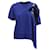 Sacai Lace-up Shoulder Top in Blue Cotton  ref.590599