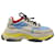 First Sneakers Triple S di Balenciaga in camoscio multicolor Multicolore Poliestere  ref.590763