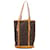 Louis Vuitton Monogram Bucket GM Brown Cloth  ref.590809