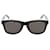 Saint Laurent Gafas de sol de acetato con montura cuadrada Negro Fibra de celulosa  ref.590817