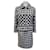 Chanel Skirt suit White Navy blue Pearl Tweed  ref.590823