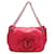 Chanel CC Accordion Flap Bag Pink Lambskin  ref.590831